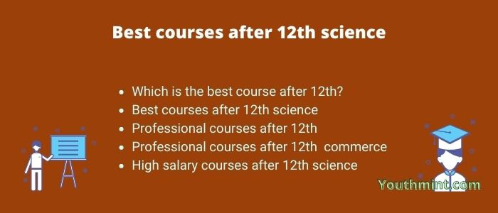 Best courses after 12th science
