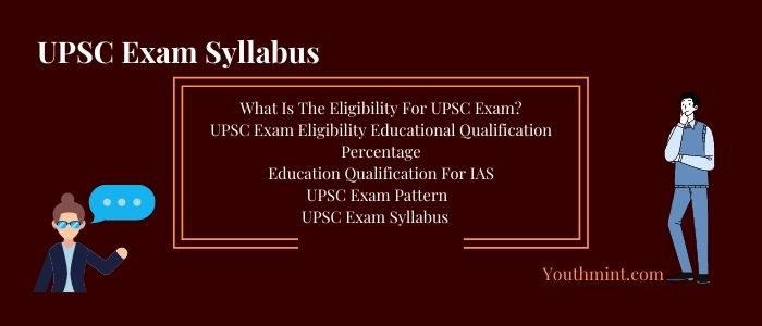UPSC Exam Syllabus