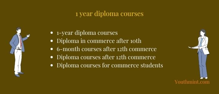 1 year diploma courses