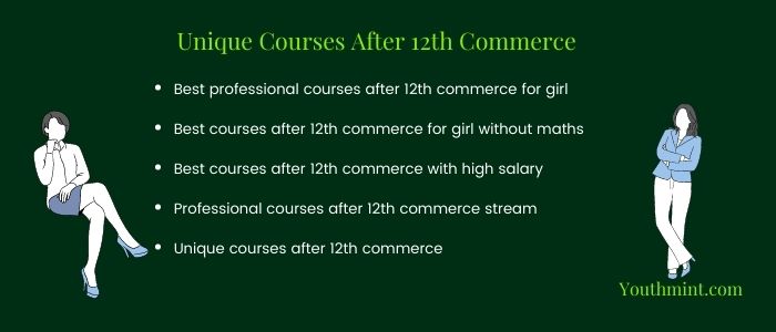 Unique courses after 12th commerce
