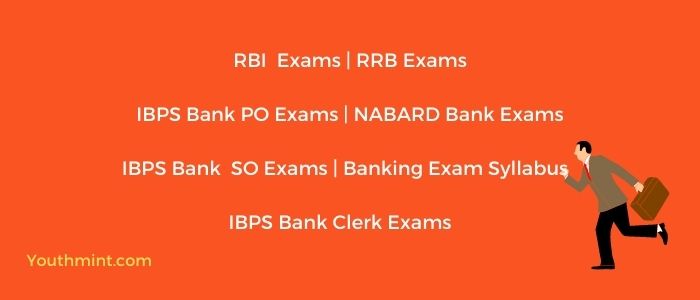 IBPS SBI and RBI Banking Exams