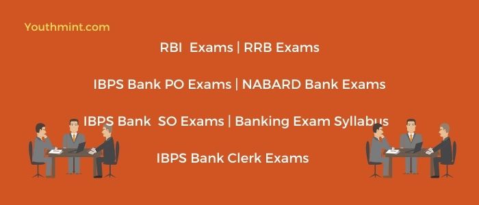 IBPS SBI and RBI Banking Exams
