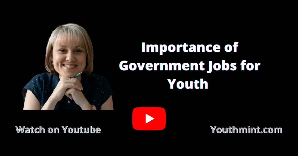 Importance of government jobs for youth