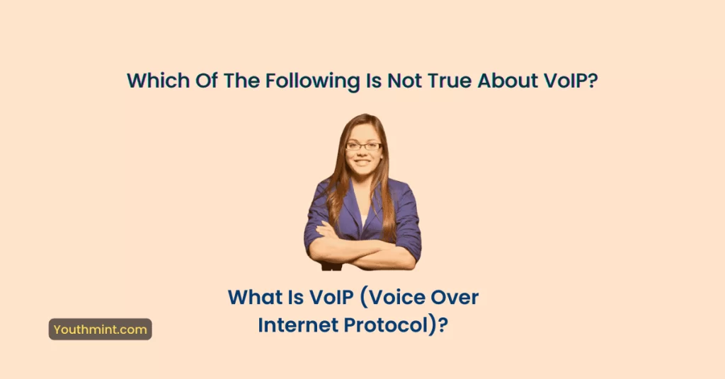 Which of the following is not true about VoIP?